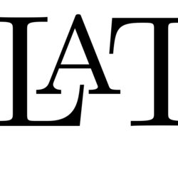 LaTeX logo written out